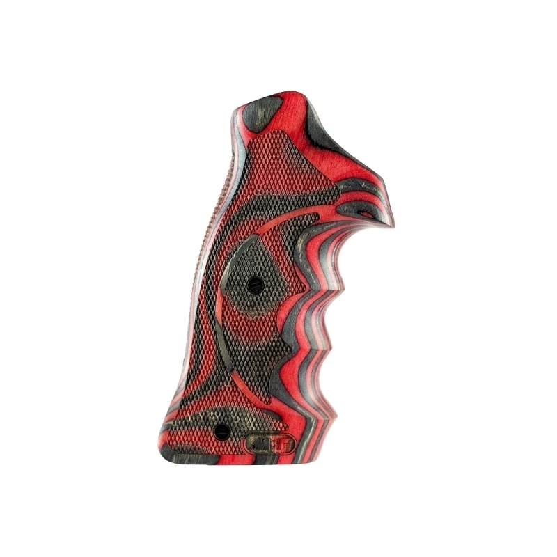 POIGNEE BOIS LAMINE SPORT S&W ROUGE CARCASSE K/L
