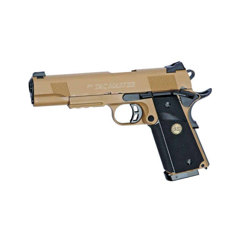 PISTOLET 6MM STI TAC MASTER DESERT CO2 BLOWBACK
