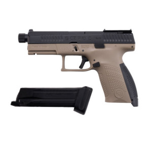 PISTOLET 6MM CZ P10C OR-OT CO2 BLOWBACK NOIR ET TAN