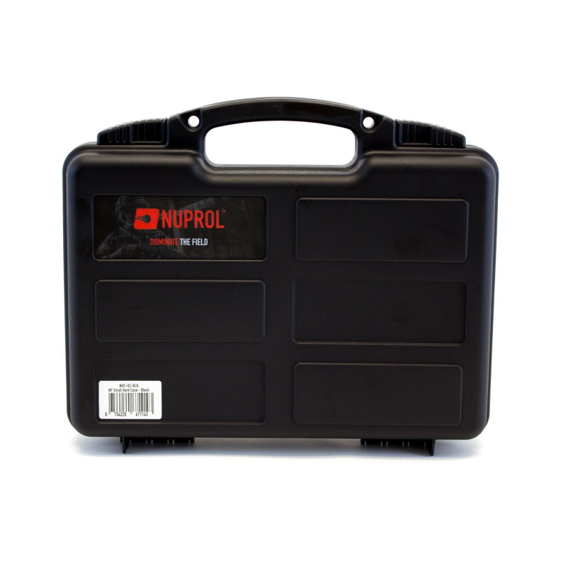 Mallette de transport NUPROL Black pour Pistolet / Revolver avec mousse prédécoupée