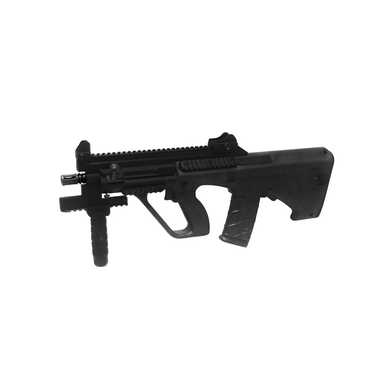 REPLIQUE LONGUE 6MM STEYR AUG A3 COMMANDO NOIR