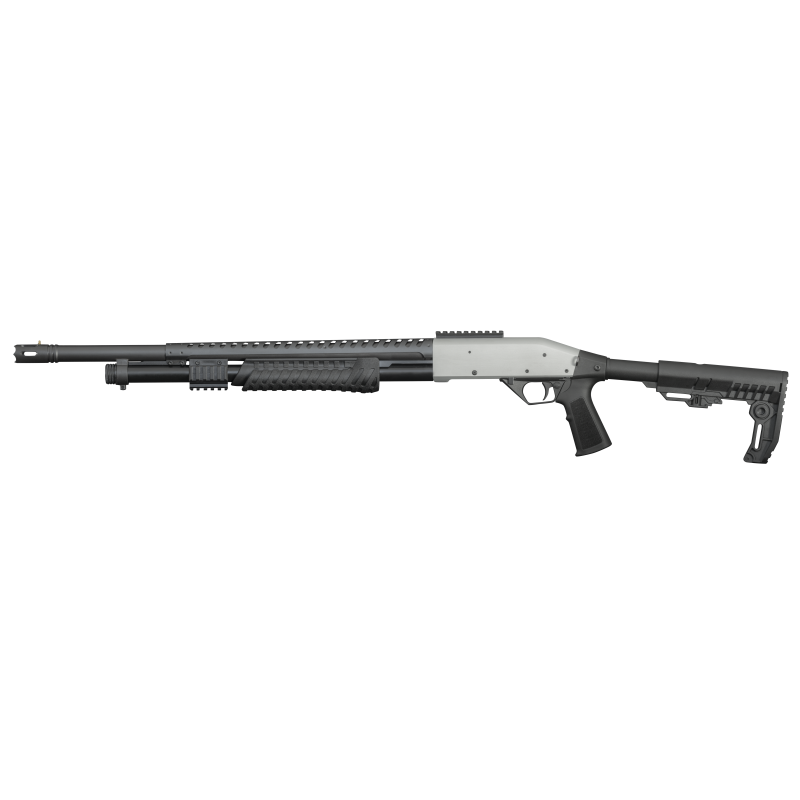 FUSIL A POMPE SR-12 TACTICAL C12 CARCASSE CHROME