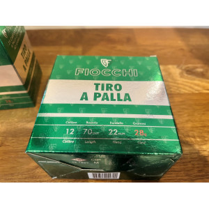 Cartouches Fiocchi Tiro a Palla / Running Boar - Calibre 12/70 (28g)