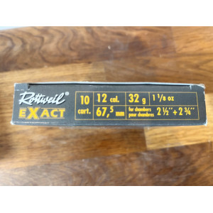 Cartouches Rottweil Exact - Calibre 12/67,5 (32g)