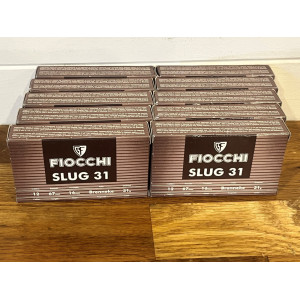 Cartouches Fiocchi Slug 31 Brenneke - Calibre 12/67 (31g)