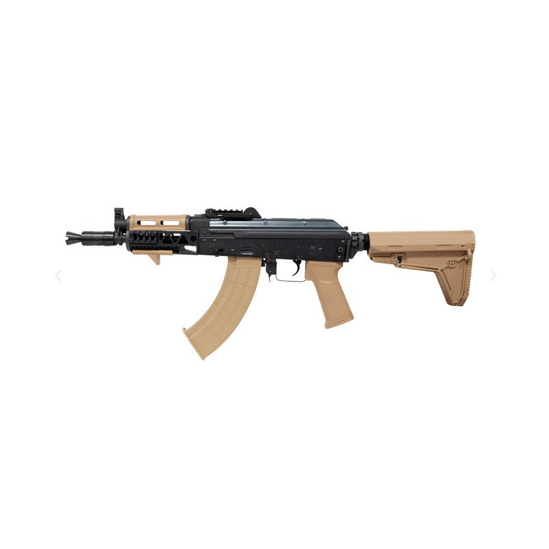 REPLIQUE LONGUE 6MM AK74 U TACTICAL  TAN