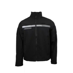 Softshell Sécurité Privée avec bandes HV – GK SAFETEK®️