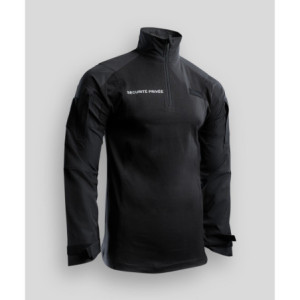 Chemise UBAS Manches Longues SECURITÉ PRIVÉE – Noir