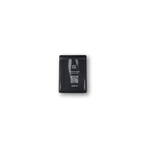 Support pour carte professionnelle avec velcro Noir – Lot de 10