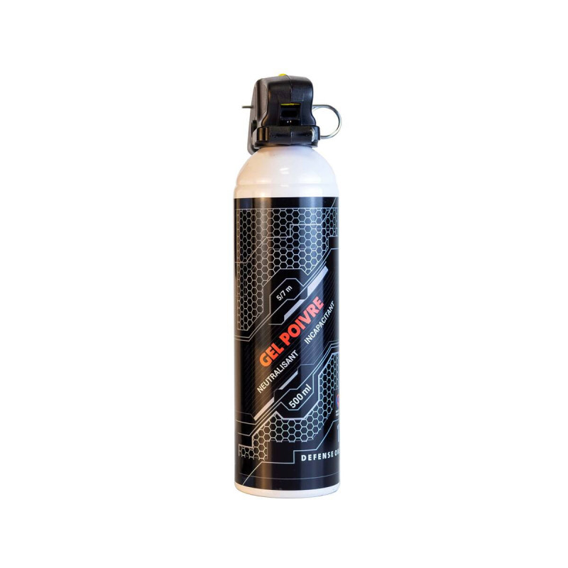 Aérosol Gel Poivre 500ml – DEFENSE ONE