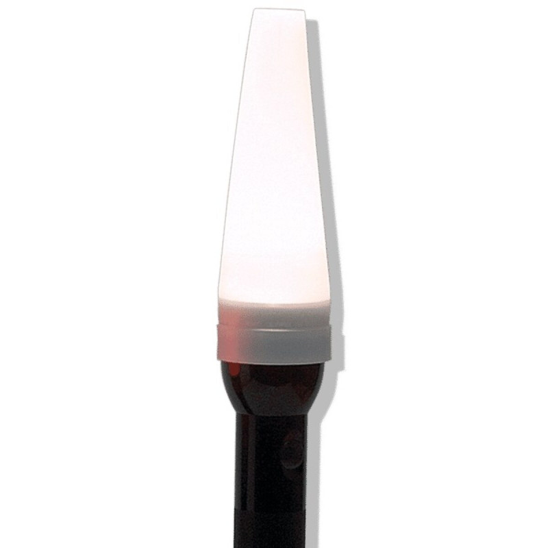 Cone de circulation blanc