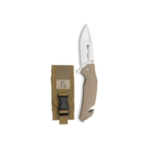 Couteau Pliant K-25 CNC / G10 – Coyote