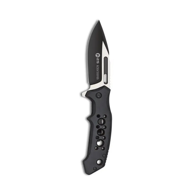 Couteau Pliant Tactique Noir – K25