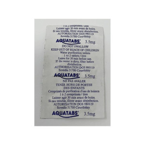 Tablettes de Purification d’Eau AQUATABS®