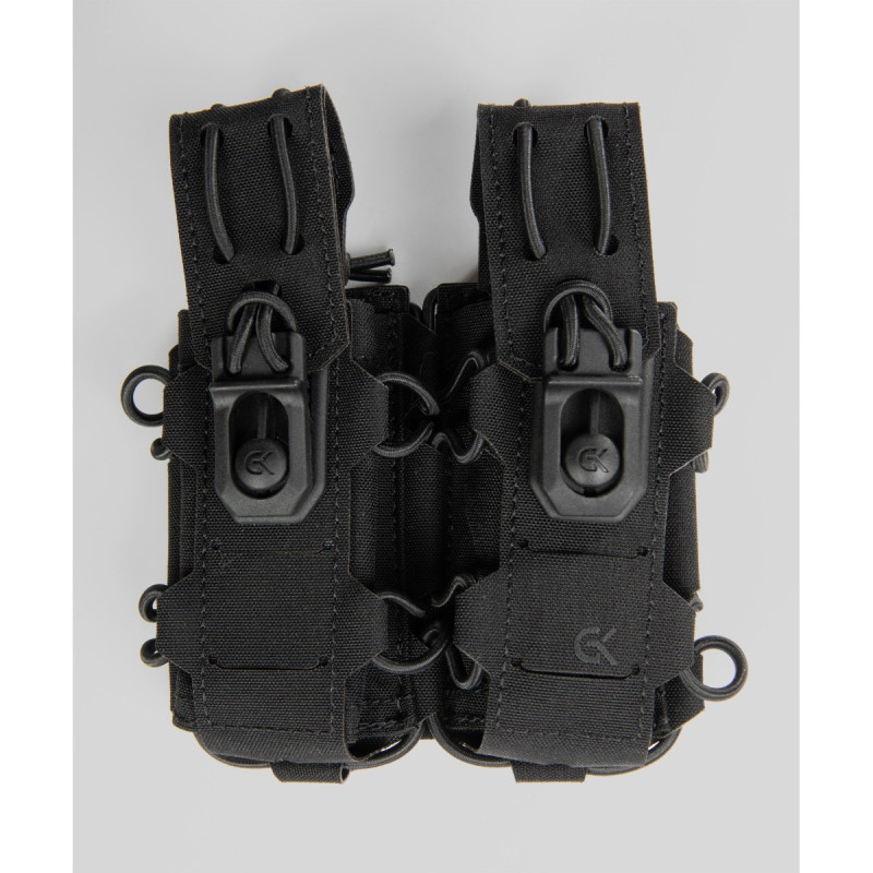 Double Porte-Chargeur 9mm GK DUTYCALL- Noir