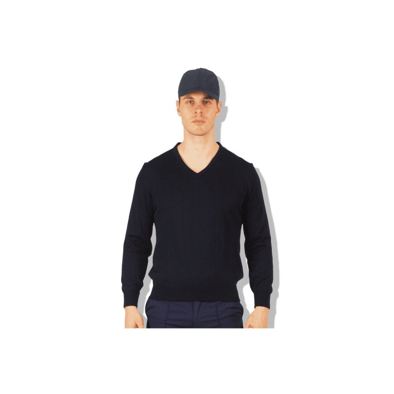 Pull Col V Neutre