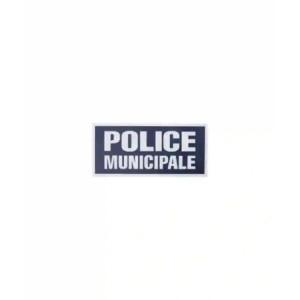 Flap “Police Municipale” Velcro 13x6cm