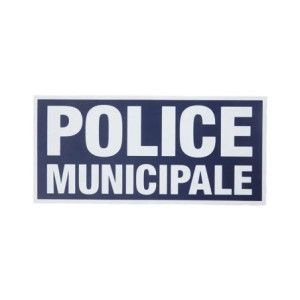 Flap “Police Municipale” Velcro 28x13cm