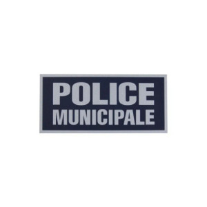 Flap “Police Municipale” Velcro 21×9.7cm