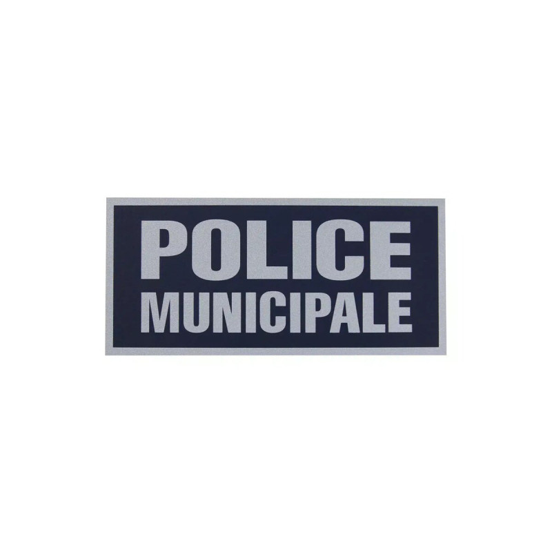 Flap “Police Municipale” Velcro 21×9.7cm