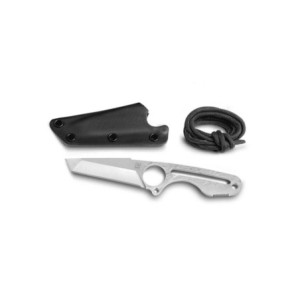 Couteau S-NECK avec Étui Kidex + Corde