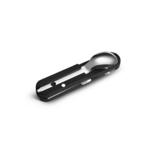 Couteau Bivouac avec Couverts – Noir