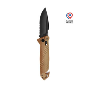 Couteau C.A.C® Serration – Tan
