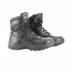 GK BOOTS – Cuir, Toile & Zip