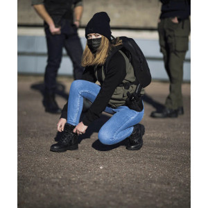 GK BOOTS – Cuir, Toile & Zip