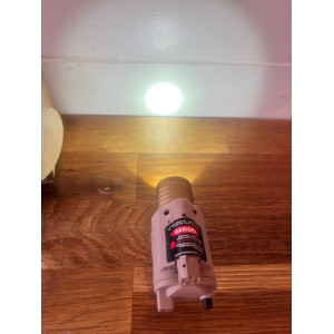 Lampe / Laser Airsoft Occasion - Style M6 Tactical Flashlight - Tan / FDE - Avec Contacteur Déporté