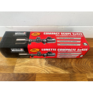 Lunette Compacte Swiss Arms 5x42E - Réticule Lumineux Électronique - Occasion