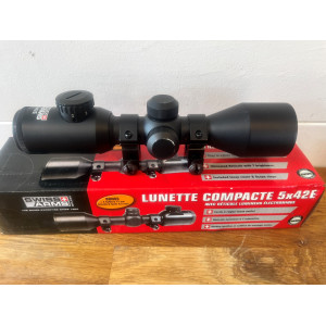 Lunette Compacte Swiss Arms 5x42E - Réticule Lumineux Électronique - Occasion