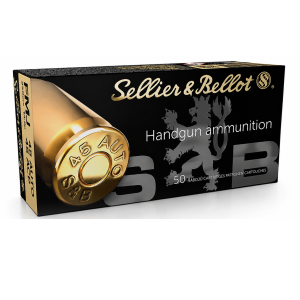 copie de Munitions 45 Auto Sellier & Bellot FMJ 230gr par 500