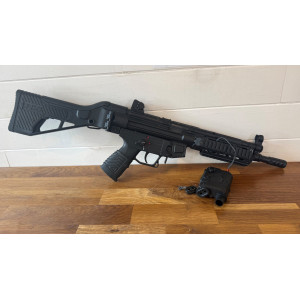 Réplique Airsoft AEG - ICS CES-P (Série MP5 avec crosse tactique et rails) d'occasion