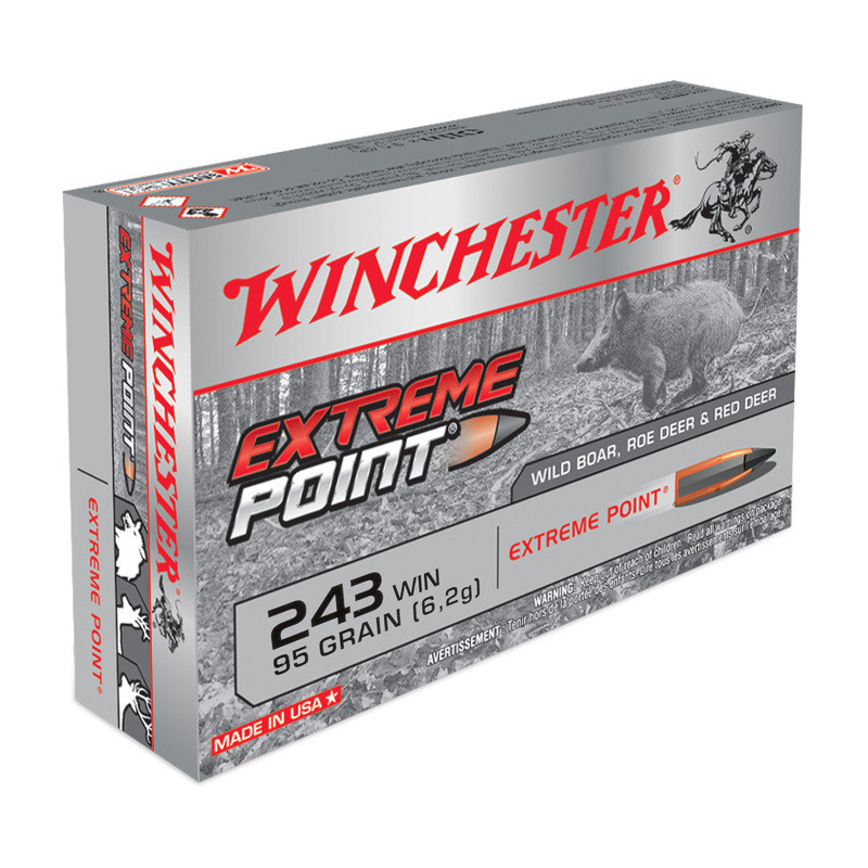 BALLES 243WIN EXTREME POINT 95GR X20