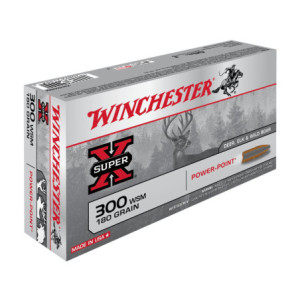 BALLES 300WSM SUPER X POWER POINT 180GR X20