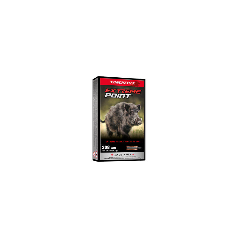 BALLES 308WIN EXTREME POINT 150GR X20