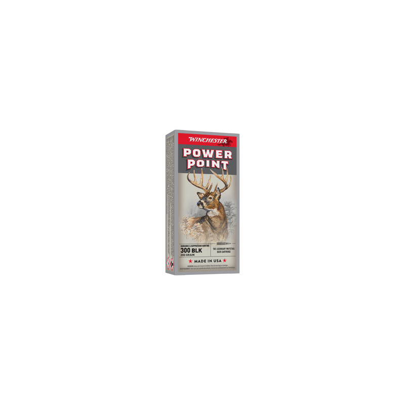 BALLES 300 BLACKOUT SUBSONIC 200GR X20