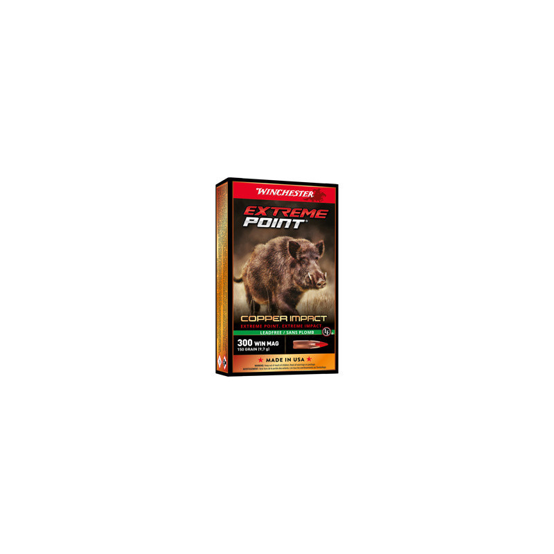BALLES 300WM EXTREME POINT LF 150GR X20