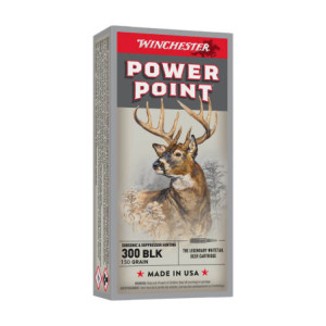 BALLES 300 BLACKOUT POWER POINT 150GR X20