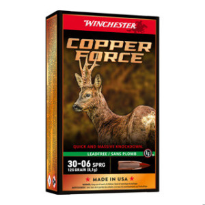 BALLES 30-06SPR COOPER FORCE LEAD FREE 125GR X20