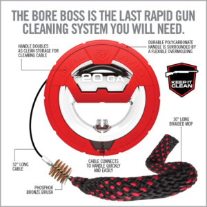 CABLE DE NETTOYAGE BORE BOSS -20GA