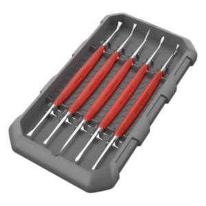 SET DE NETTOYAGE PICS ACIER ACCU-GRIP