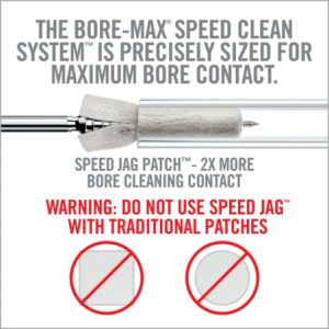 RECHARGE PATCHS BORE-MAX SPEED JAG - 8" (CARABINE)