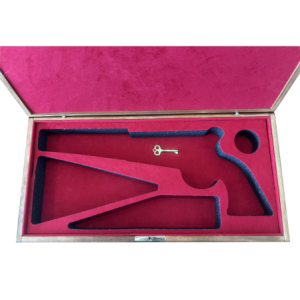 COFFRET NOYER REPLIQUE COLT/RM BOIS VERNIS