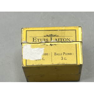 Boite métal d'origine de munitions Velo-Dog 5.75mm  (Collection)