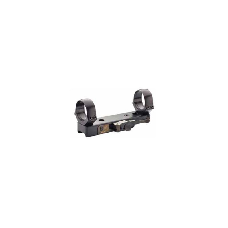 MONTAGE AMOVIBLE RAIL 22MM TACTICAL AVEC ANNEAUX 30MM H7.5MM