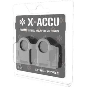 COLLIER 30MM ACIER QR WEAVER HAUT
