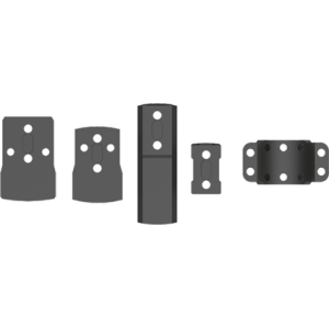 KIT MONTAGE X-ACCU 30MM 4 TROUS