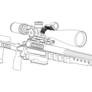 KIT MONTAGE X-ACCU 30MM 4 TROUS